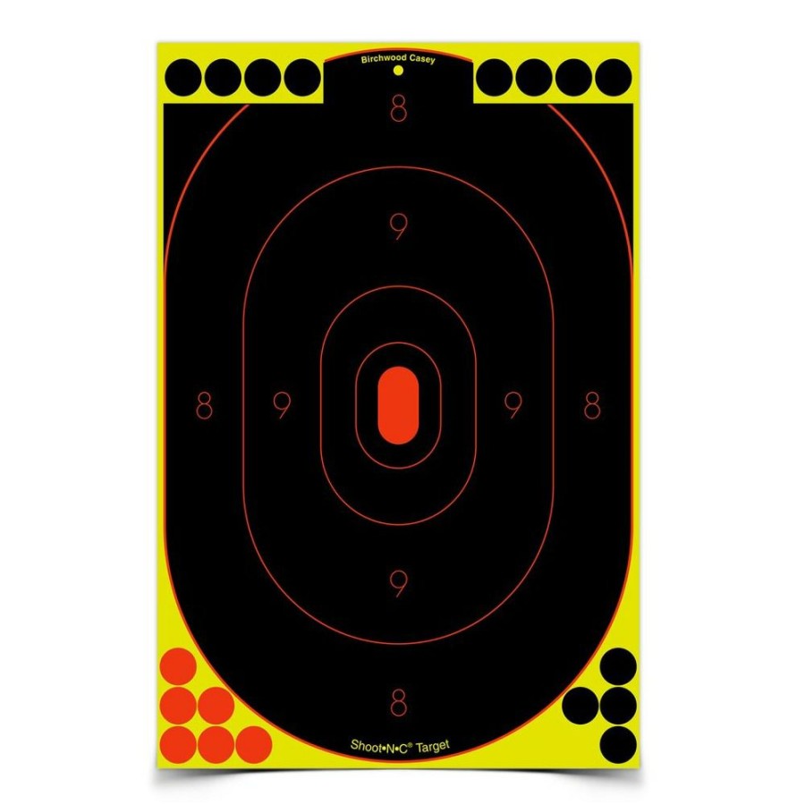 Hunting Gear * | Birchwood Casey Shoot-N-C 12 In X 18 In Sil 5-Pack, Bc-34605