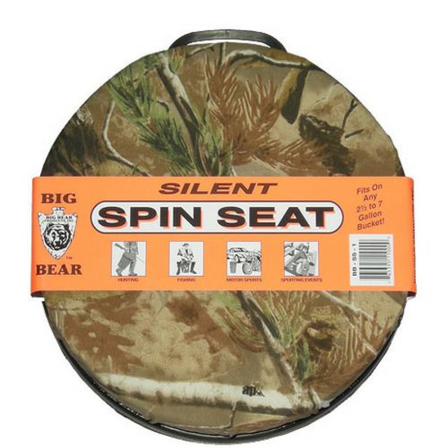 Fishing Gear * | Big Bear Silent Spin Seat, Fits 2 1/2 To 7 Gallon Bucket, Bb-Ss-1