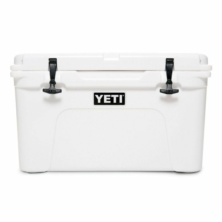 Camping & Outdoor Gear * | Yeti Tundra Hard Cooler, White, 10045020000, 45 Quart