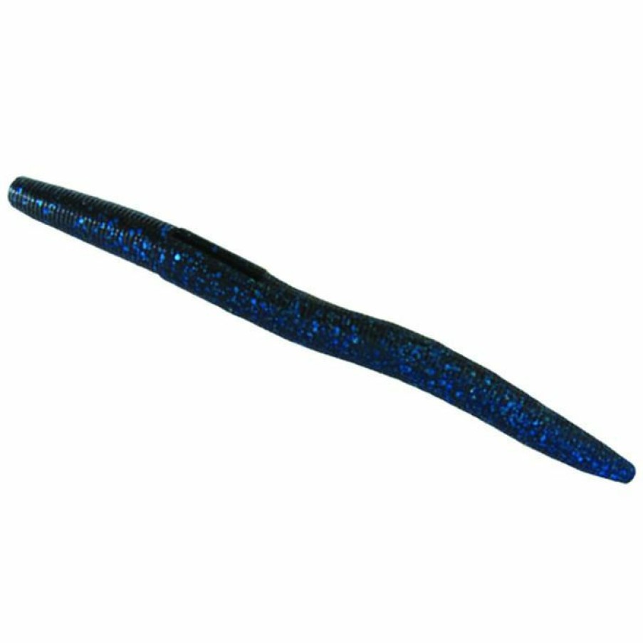 Fishing Gear * | Creme Stick Worm, 5 In, Black, 75191