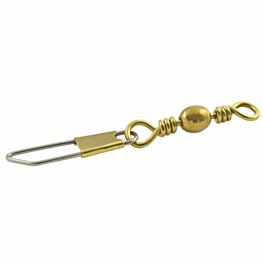 Fishing Gear * | South Bend Brass Snap Swivels, Size 14, 168534