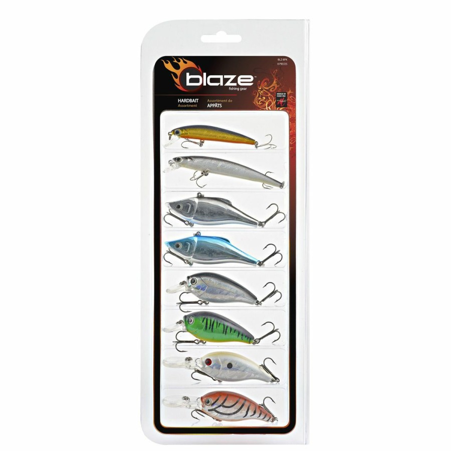 Fishing Gear * | Blaze Hardbait Kit, 8-Pack, 807610