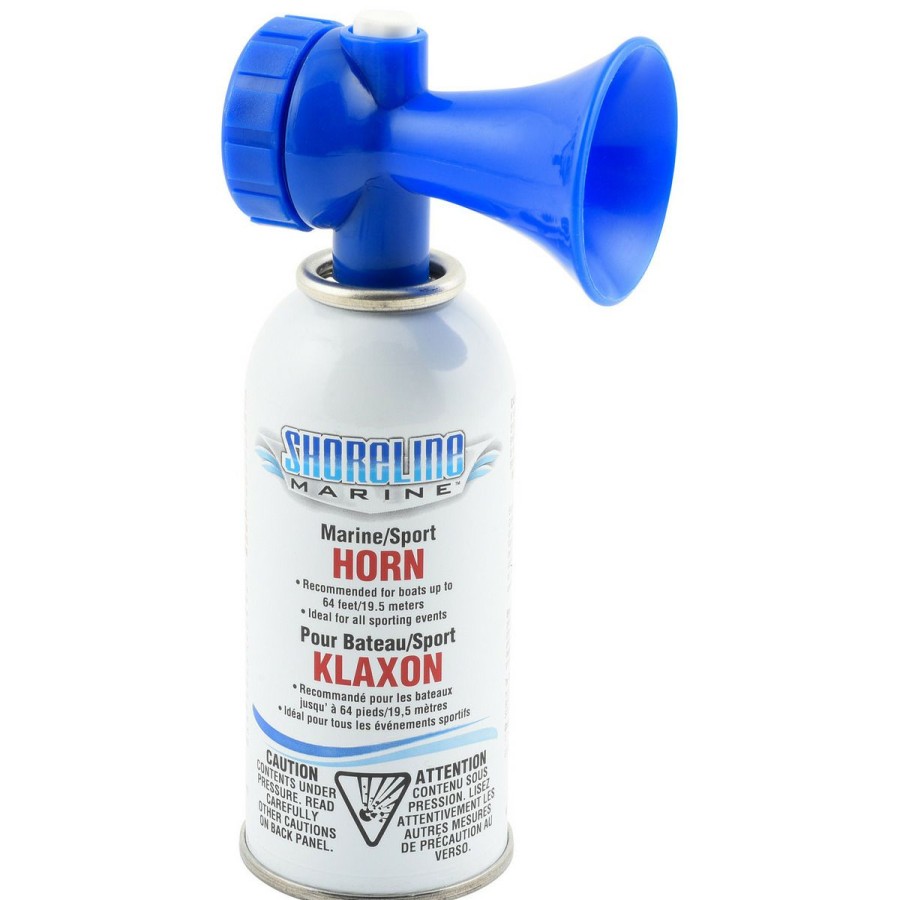 Sport Vehicles & Boating * | Shoreline Marine Air Horn Can And Blow Horn, 3.5 Oz, 207239