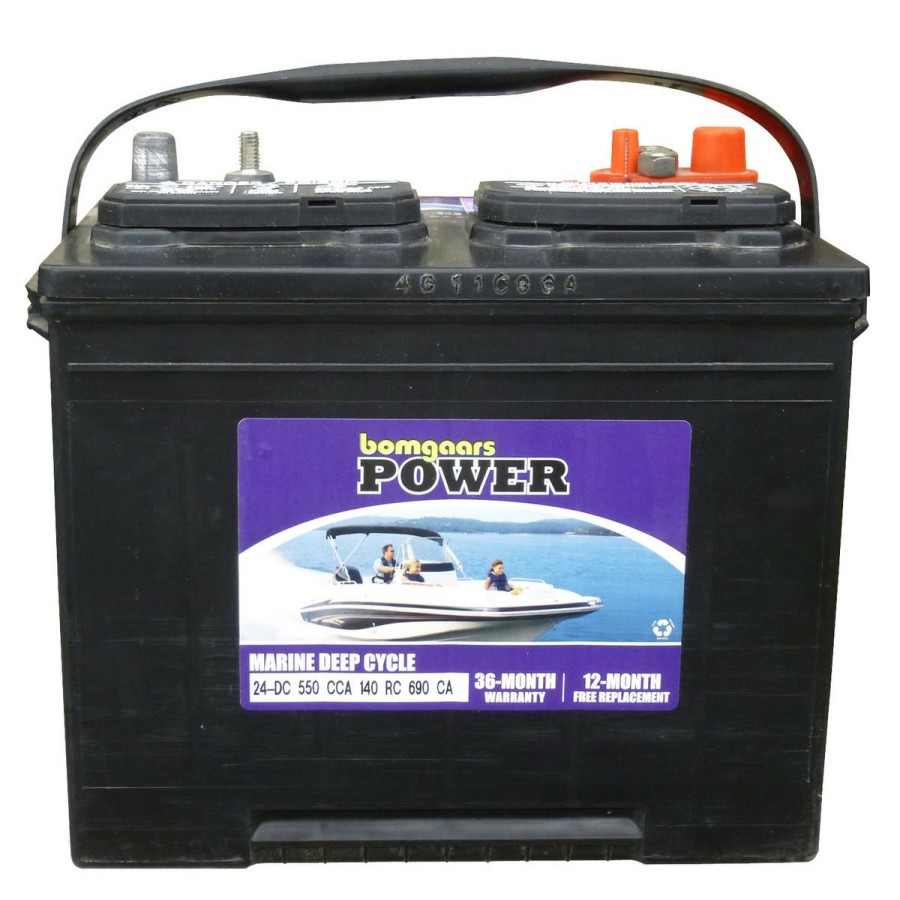 Sport Vehicles & Boating * | Bomgaars Power Marine Battery, 140 Rc, 24-Dc