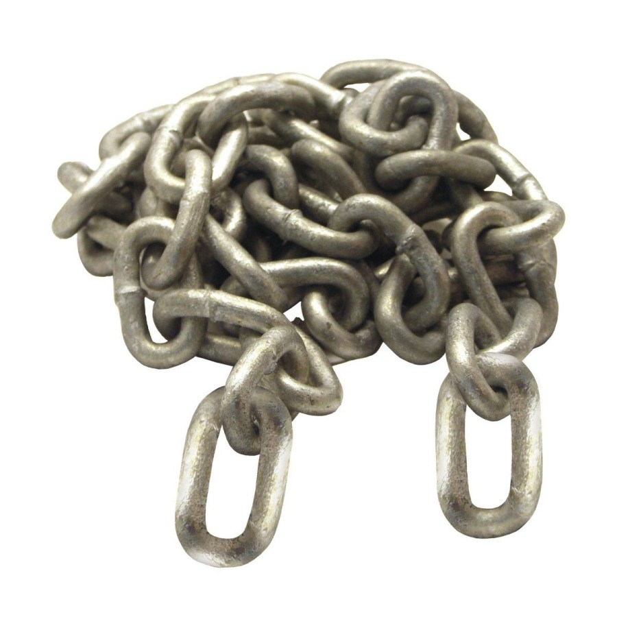 Sport Vehicles & Boating * | Shoreline Marine Galvonized Anchor Chain, 1/4 In X 4 Ft, 52061