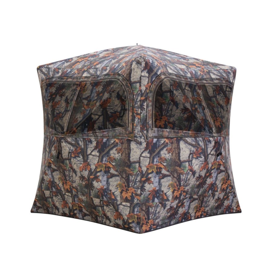 Hunting Gear * | Barronett Grounder 350 Pop Up Portable Blind, Woodland Camo, Gr351Bt