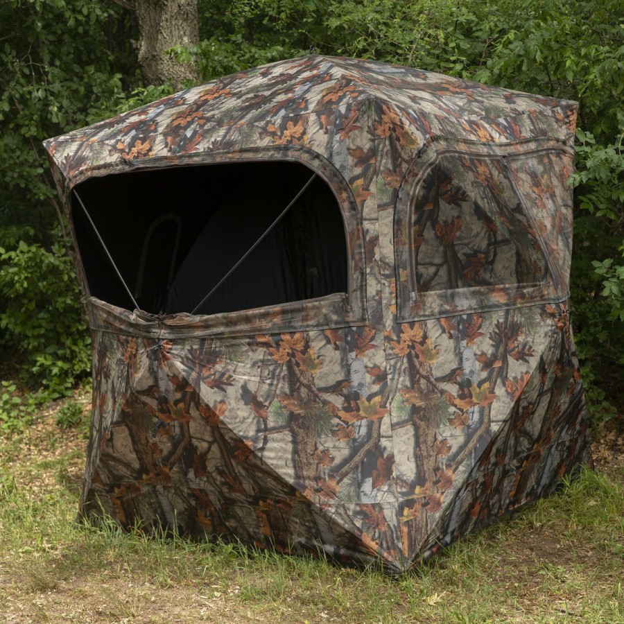 Hunting Gear * | Barronett Grounder 350 Pop Up Portable Blind, Woodland Camo, Gr351Bt