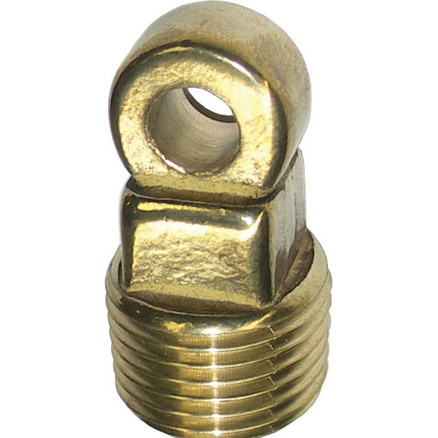 Sport Vehicles & Boating * | Shoreline Marine Heavy Duty Brass Gardboard Drain Plug With Loop, 52174