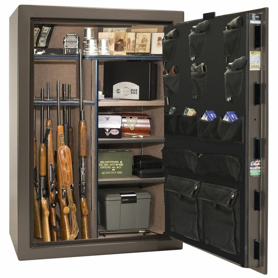 Gun Supplies, Storage & Ammunition * | Liberty Safe Patriot 48-Gun Bronze E-Lock, Bronze, Ps48-Bzt-75E