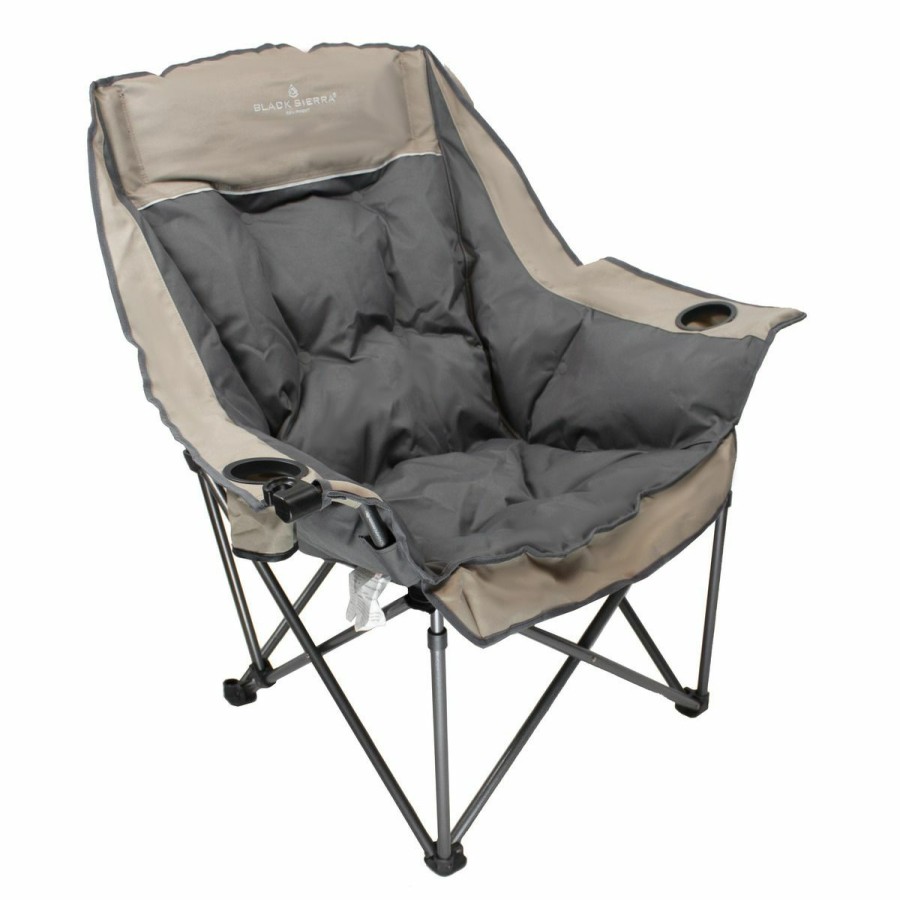 Camping & Outdoor Gear * | Black Sierra Equipment Big Bear Xl Padded Chair, Qach-016 -Tn