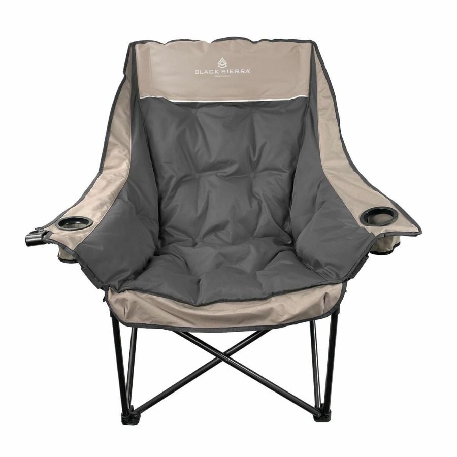 Camping & Outdoor Gear * | Black Sierra Equipment Big Bear Xl Padded Chair, Qach-016 -Tn