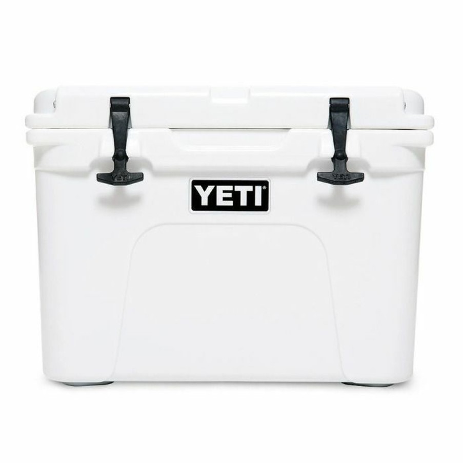 Camping & Outdoor Gear * | Yeti Tundra Hard Cooler, White, 10035020000, 35 Quart