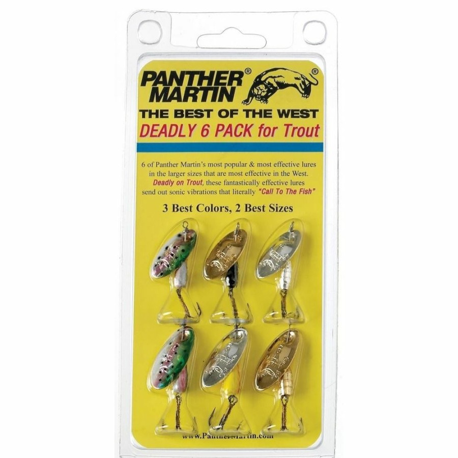 Fishing Gear * | Panther Martin Best Of The West 6-Pack, Bw6